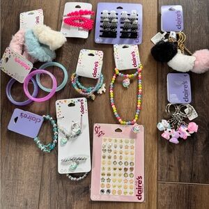 Claire’s accessories bundle